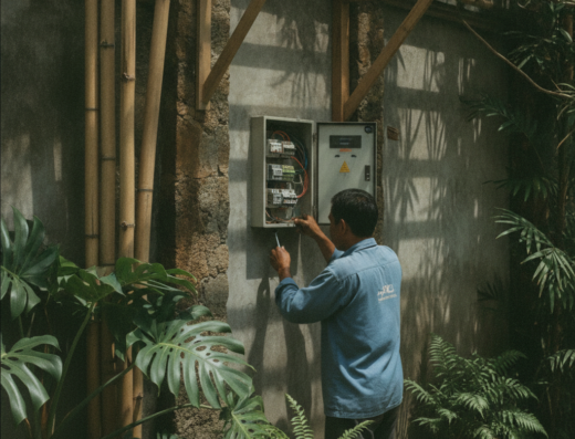Wayan's Canggu Electrical & Residential Handyman, Canggu, Badung, Bali — illustrative AI-generated image (Gemini)