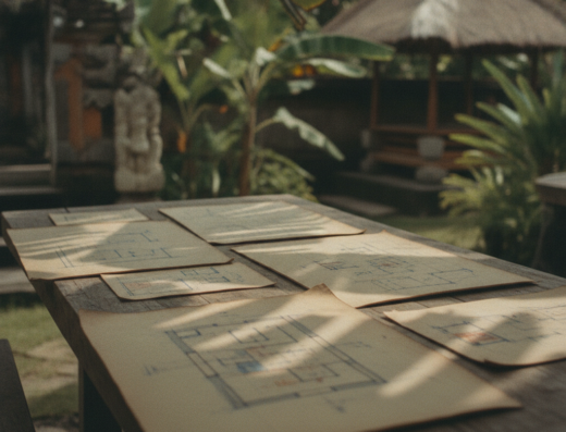 De Bali Pool Contractor swimming pool service and contracting in Gianyar, Bali — illustrative AI-generated image