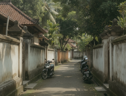 Wayan Silver Jewelry Workshop, Ubud, Gianyar, Bali — illustrative AI-generated image (Gemini)