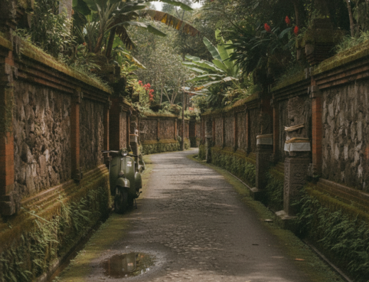 Studio Perak Ubud, Ubud, Gianyar, Bali — illustrative AI-generated image (Gemini)