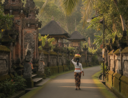 Suarjaya Silver, Gianyar, Bali — illustrative AI-generated image (Gemini)