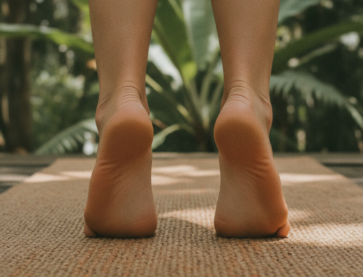 Dewi Sanur Morning Yoga Shala, Jl. Bypass Ngurah Rai, Bali — illustrative AI-generated image (Gemini)