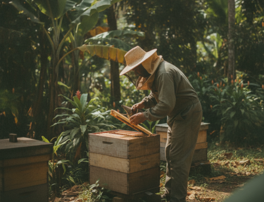 Wayan Bali Organic Honey & Apiary Tour, Ubud, Gianyar, Bali — illustrative AI-generated image (Gemini)