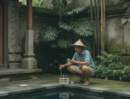 Wayan’s Ubud Villa Pool Maintenance